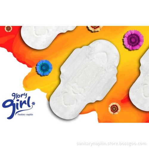 Super absorbent sanitary towel with flavor